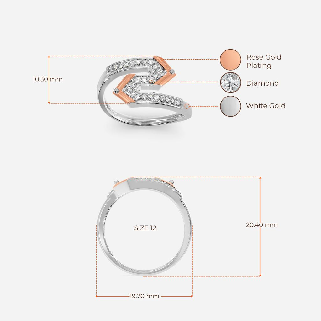 Dapper Lady Diamond Rings