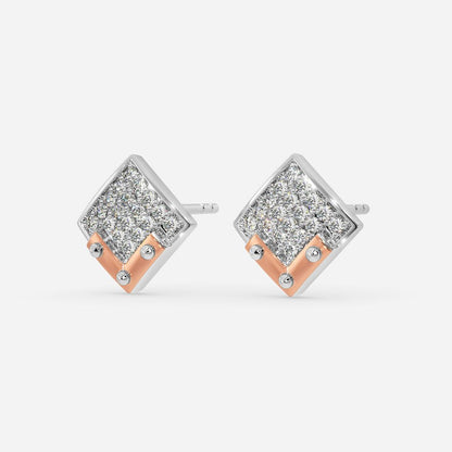 Dapper Lady Diamond Earrings