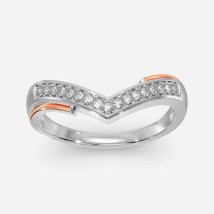 Leather Love Diamond Rings