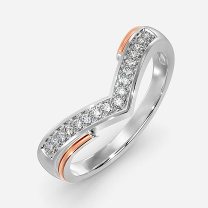 Leather Love Diamond Rings