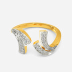 Aqua Fins Diamond Rings