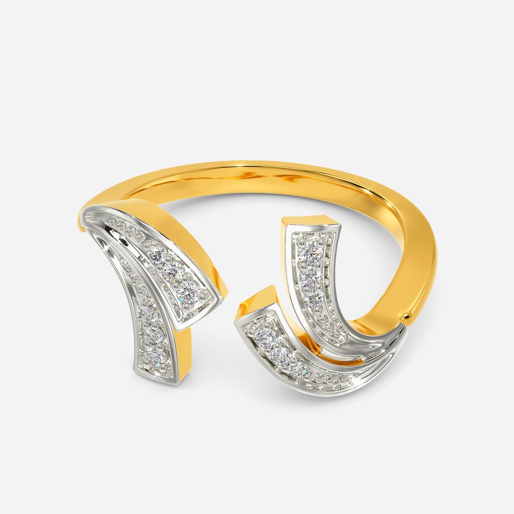 Aqua Fins Diamond Rings