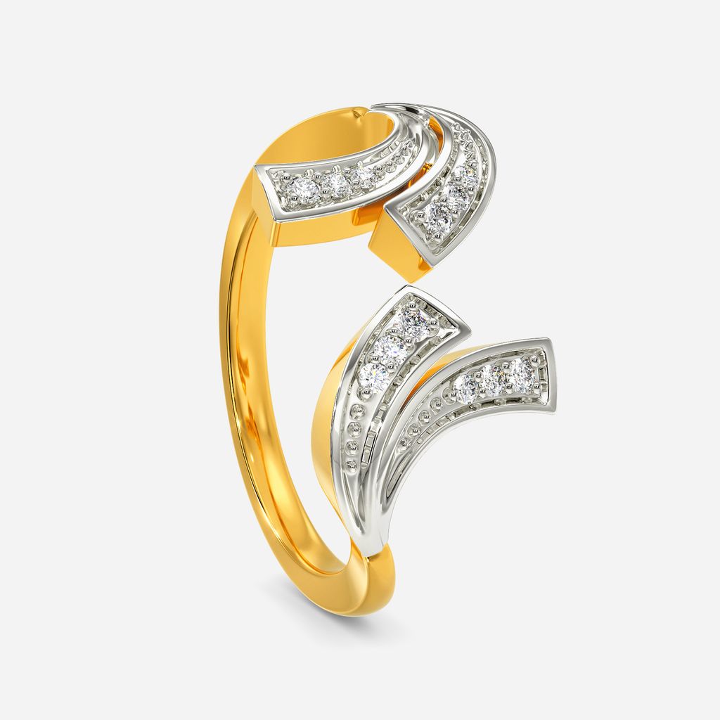 Aqua Fins Diamond Rings