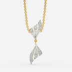 Aqua Fins Diamond Pendants