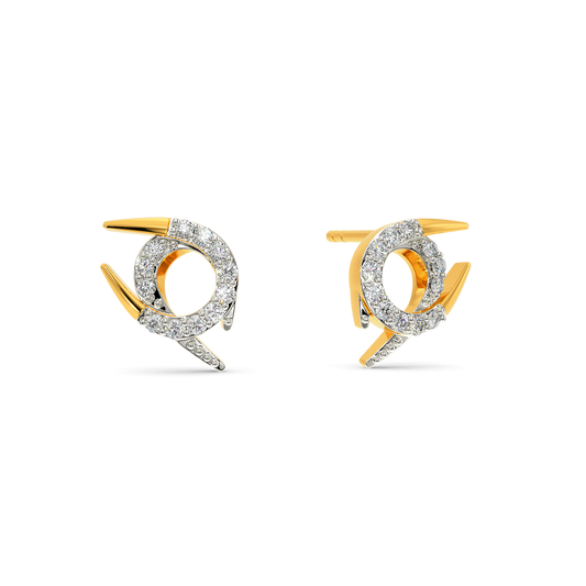 Guns N Roses Diamond Earrings