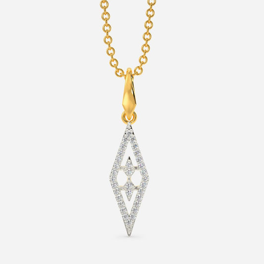 Glimmer Queen Diamond Pendants