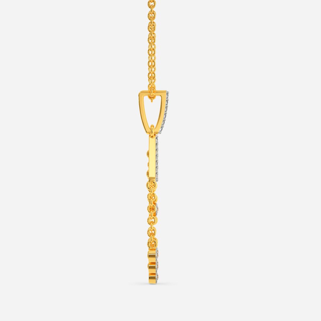 Whimsy Fringe Diamond Pendants