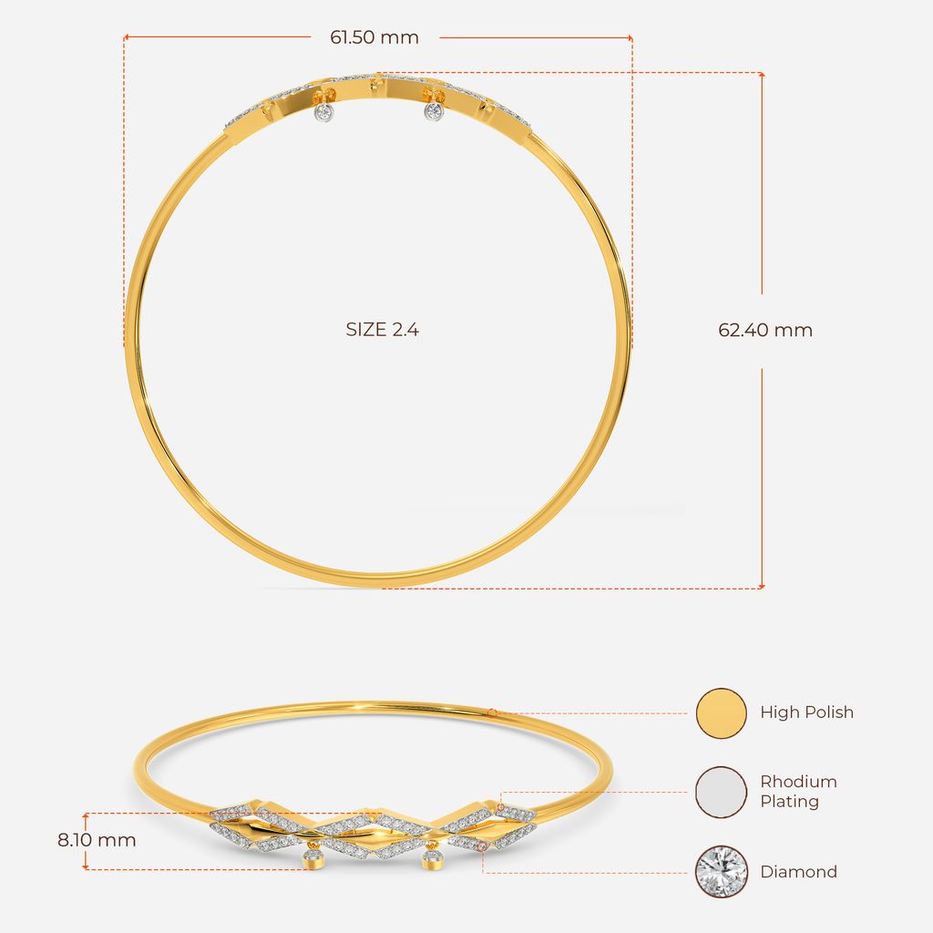 Whimsy Fringe Diamond Bangles