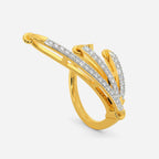 Zippered Lace Diamond Rings