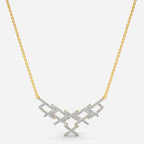 Free flow Lace Diamond Necklaces