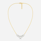 Free flow Lace Diamond Necklaces