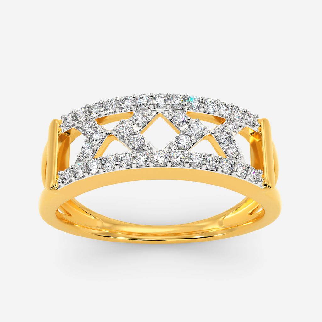 Starburst Lace Diamond Rings