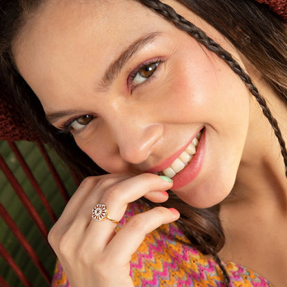 Crochet Crazy Diamond Rings