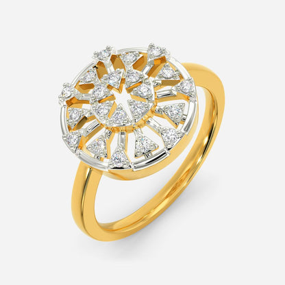 Crochet Crazy Diamond Rings