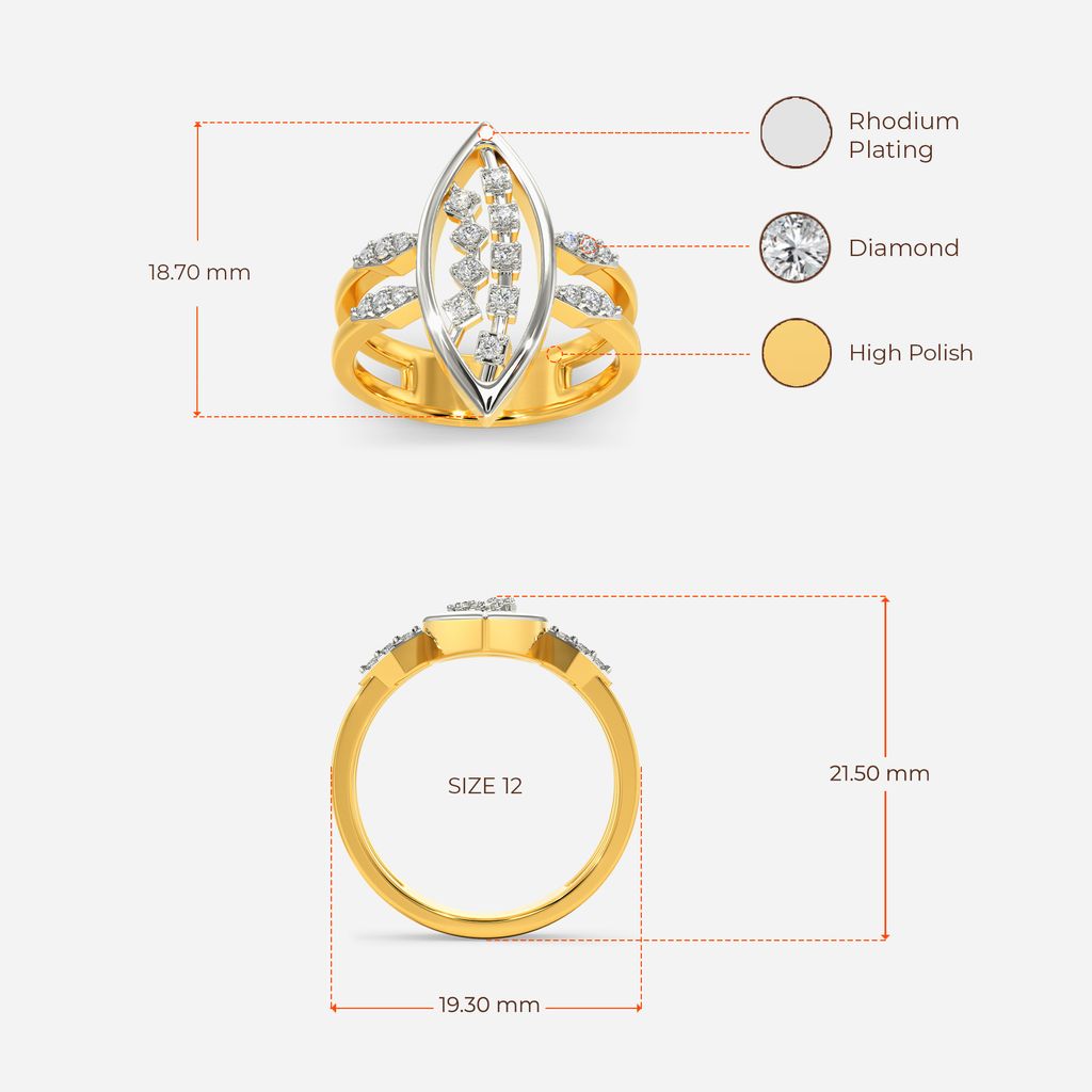 Sassy Stitches Diamond Rings