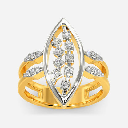 Sassy Stitches Diamond Rings