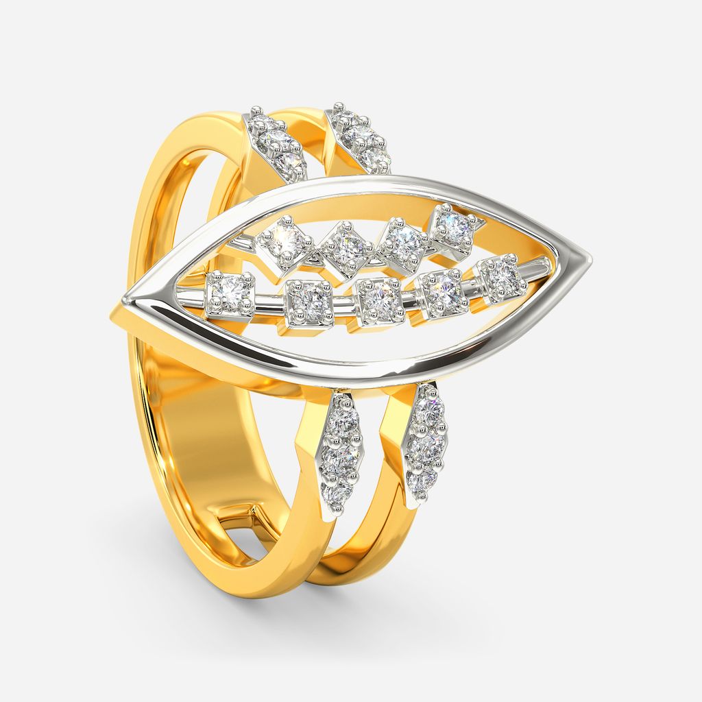 Sassy Stitches Diamond Rings