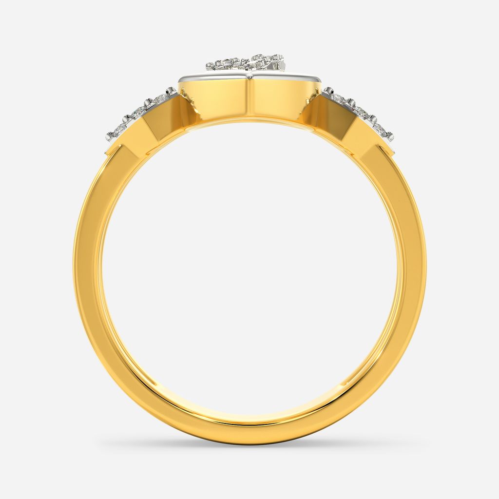 Sassy Stitches Diamond Rings