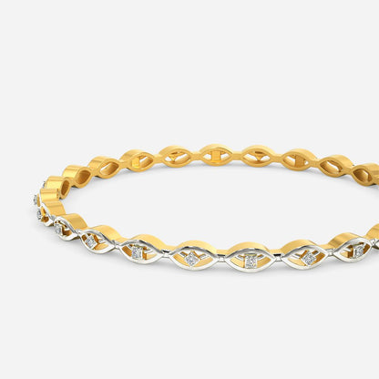 Sassy Stitches Diamond Bangles