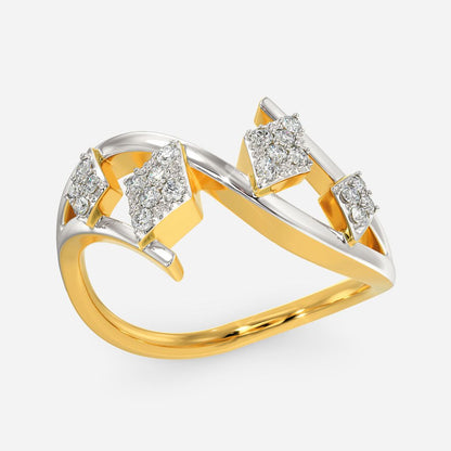 Braids N Knots Diamond Rings