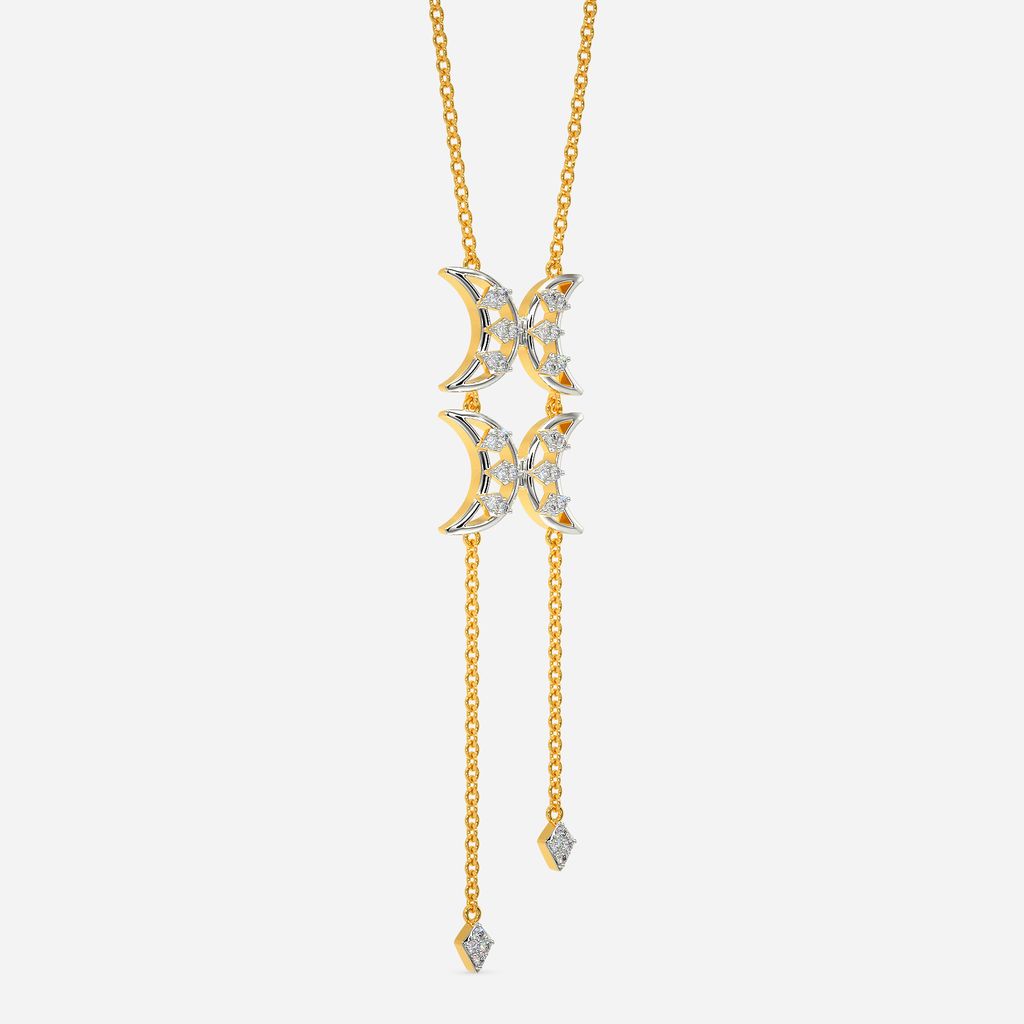 Braids N Knots Diamond Necklaces