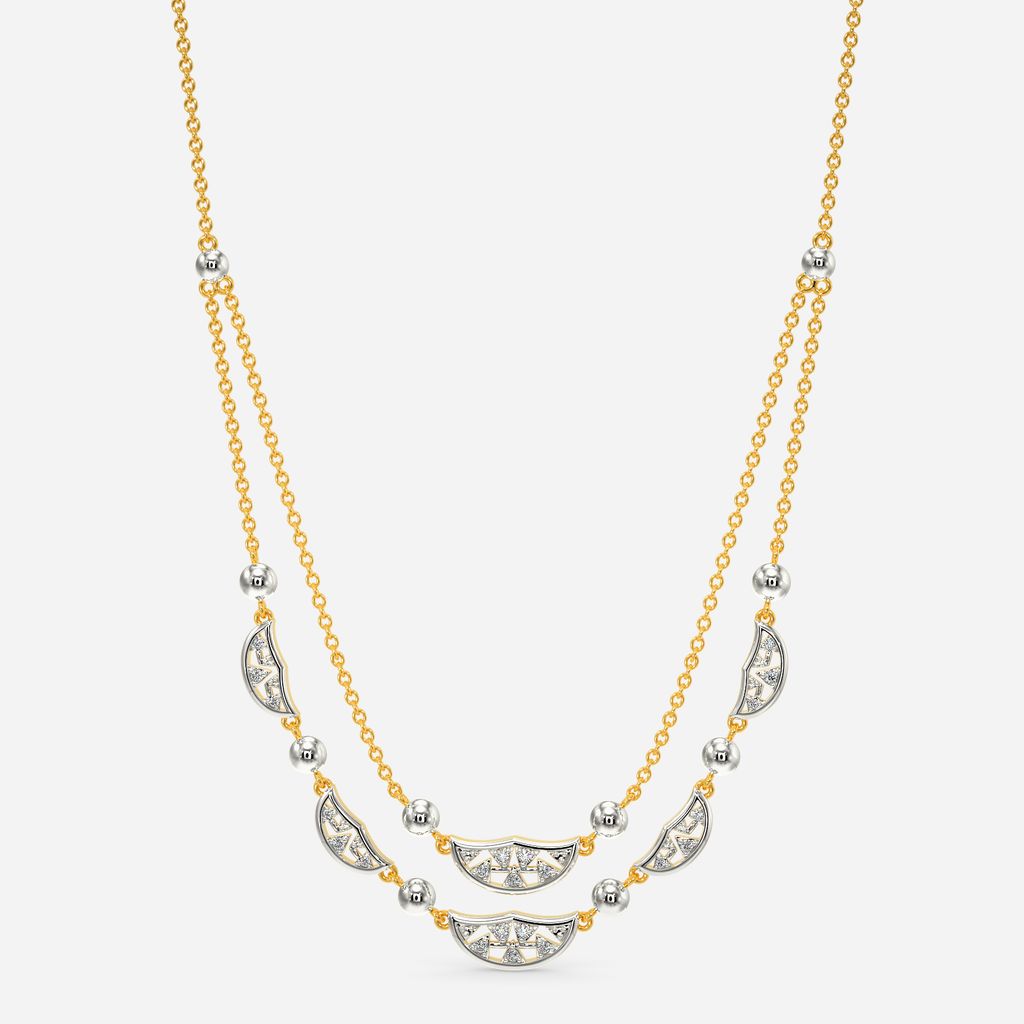 Sashay in Crochet Diamond Necklaces