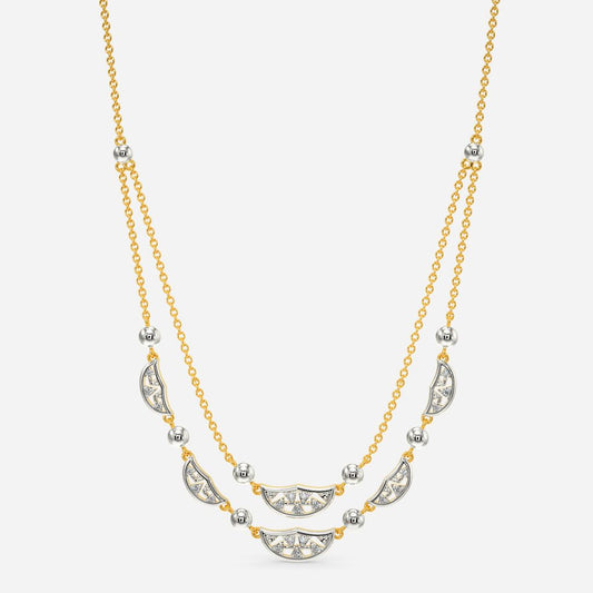 Sashay in Crochet Diamond Necklaces