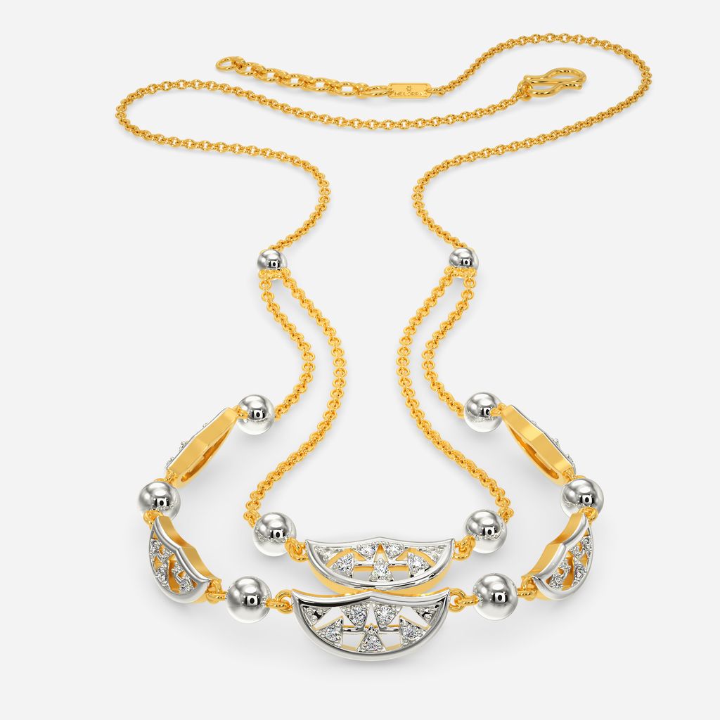 Sashay in Crochet Diamond Necklaces