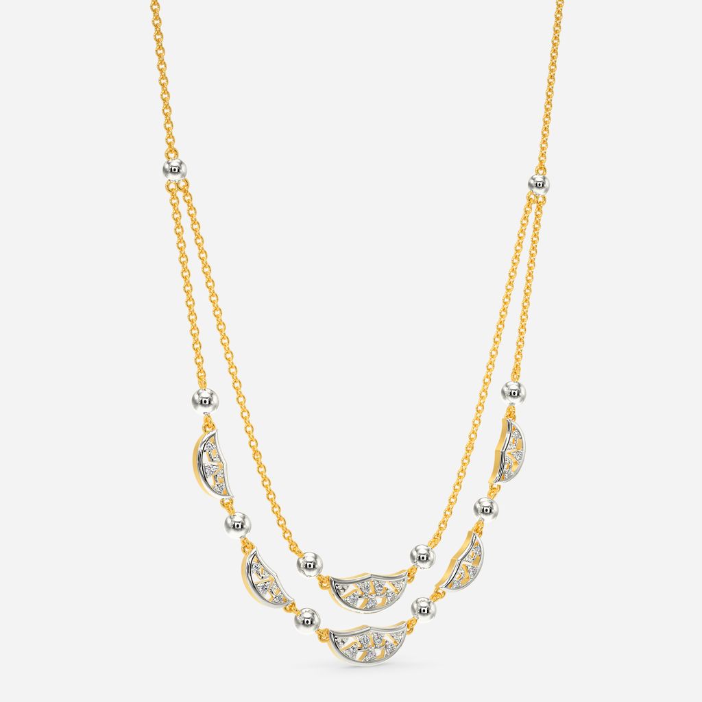Sashay in Crochet Diamond Necklaces