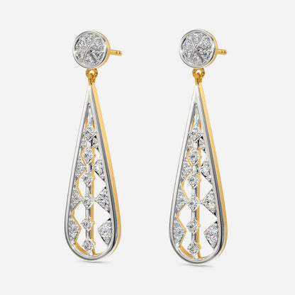 Braid Parade Diamond Earrings