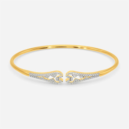 Braid Parade Diamond Bangles
