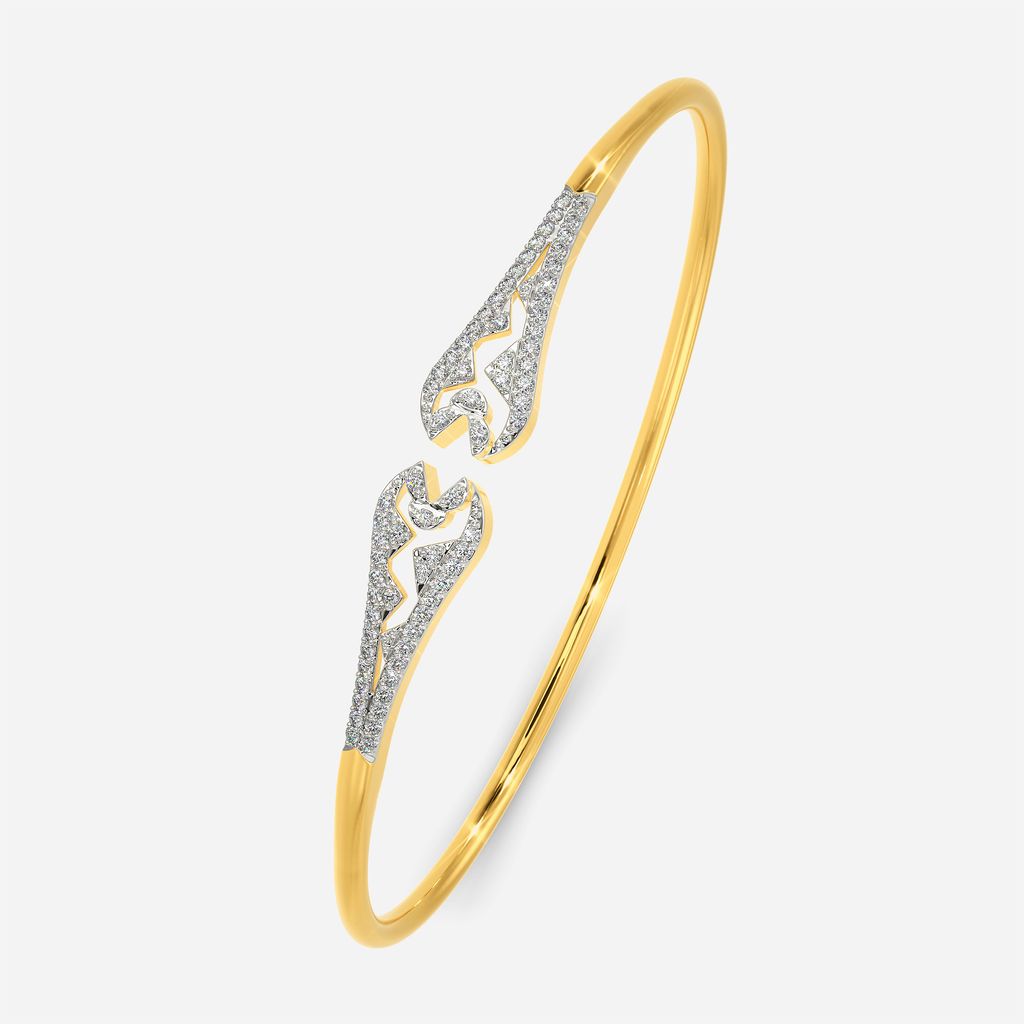 Braid Parade Diamond Bangles