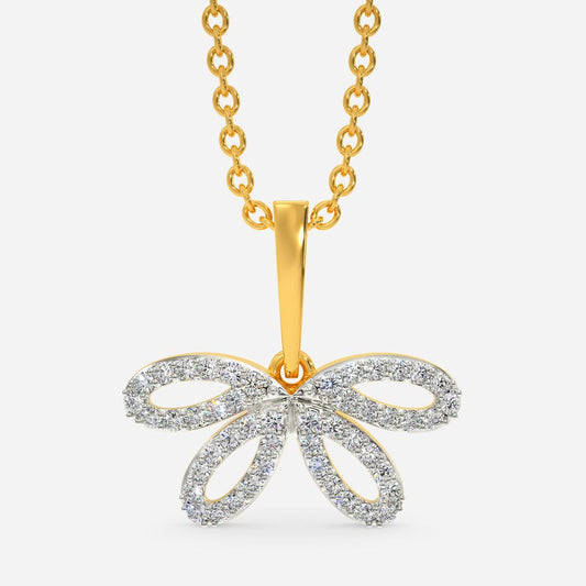 Swayed by Braids Diamond Pendants
