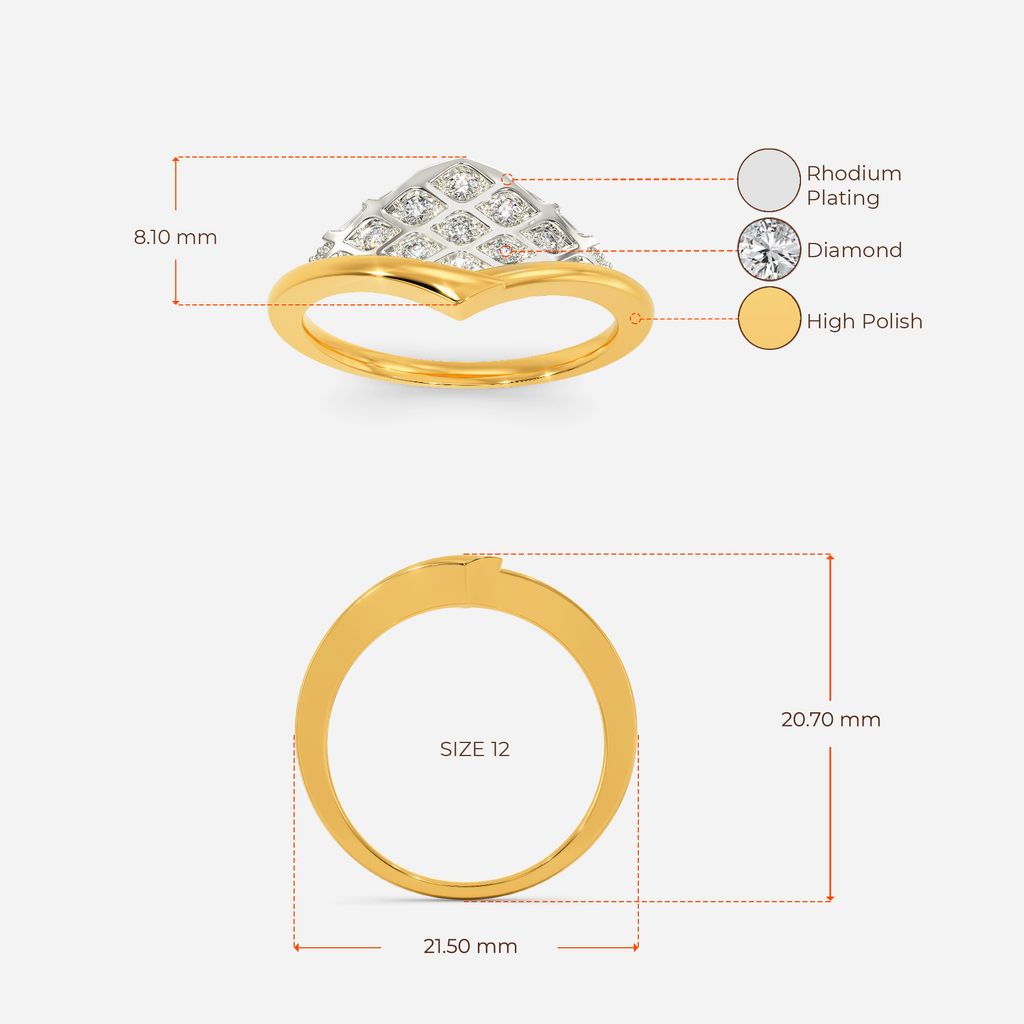 Crazy Knits Diamond Rings