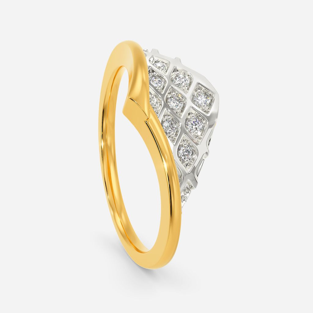 Crazy Knits Diamond Rings