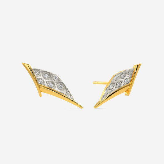 Crazy Knits Diamond Earrings