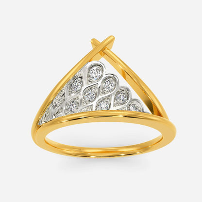 Knits Maze Diamond Rings