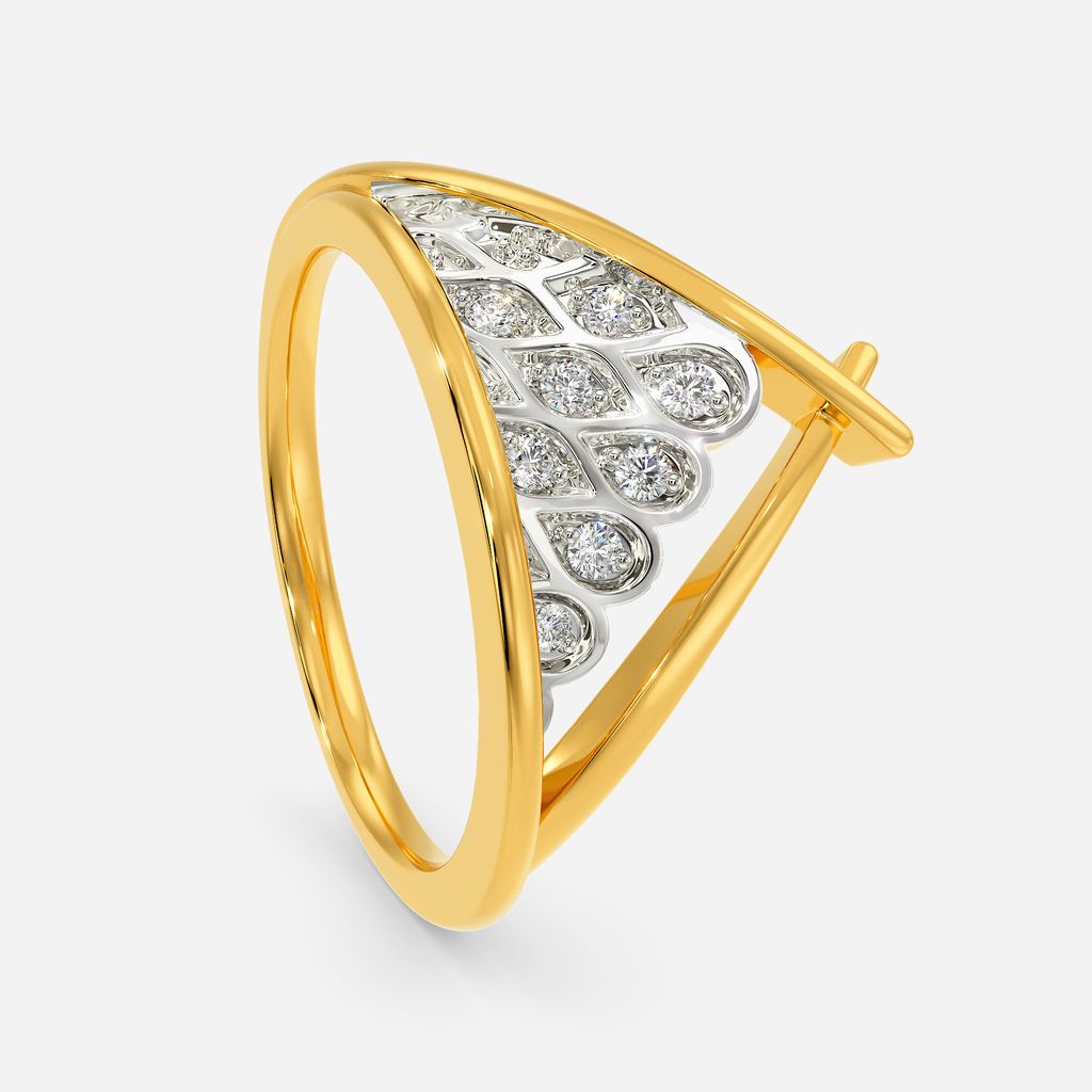 Knits Maze Diamond Rings