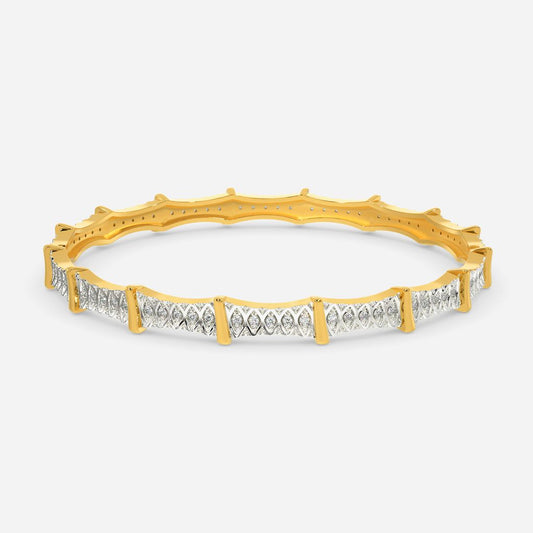 Knit In The Round Diamond Bangles