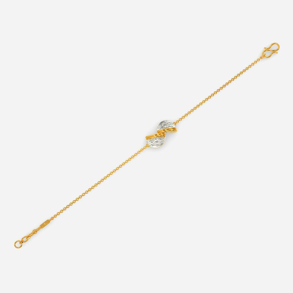 Knitted Together Diamond Bracelets
