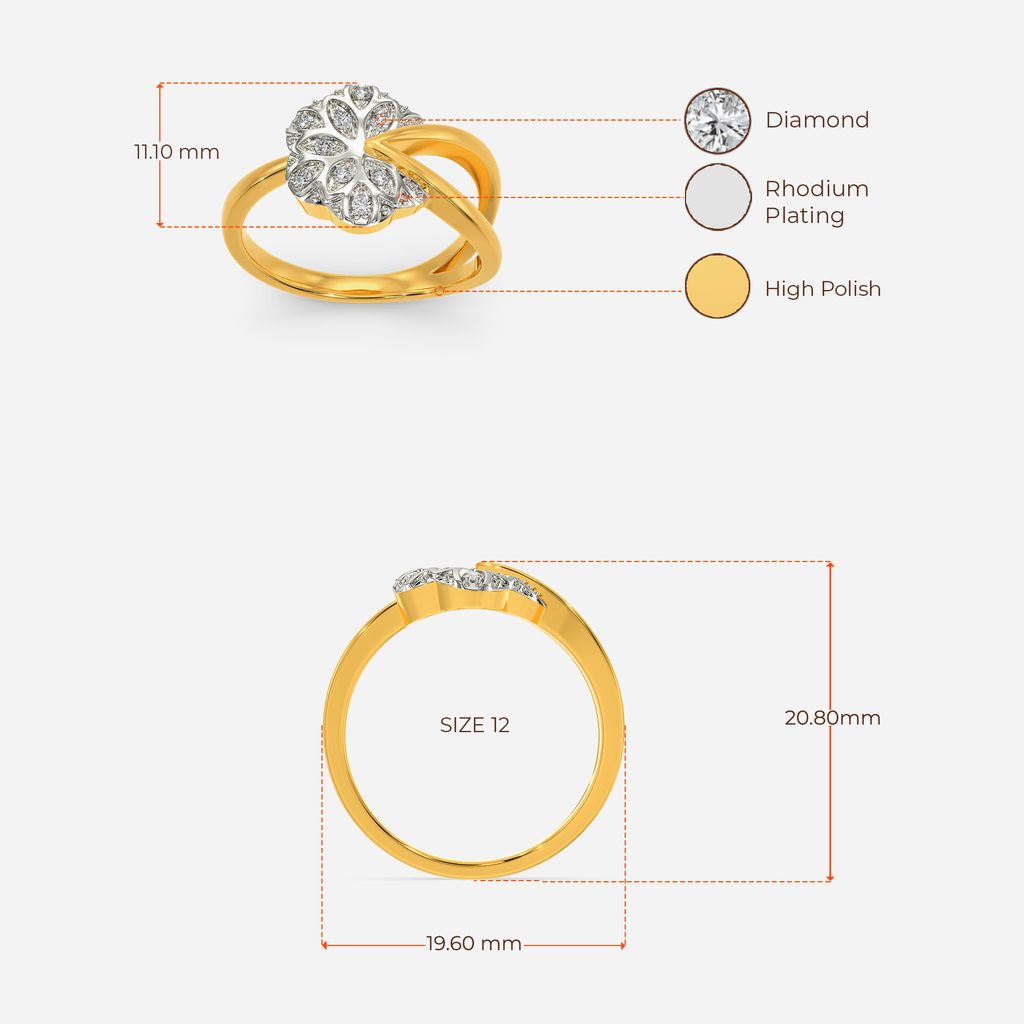 Line Up Knitly Diamond Rings
