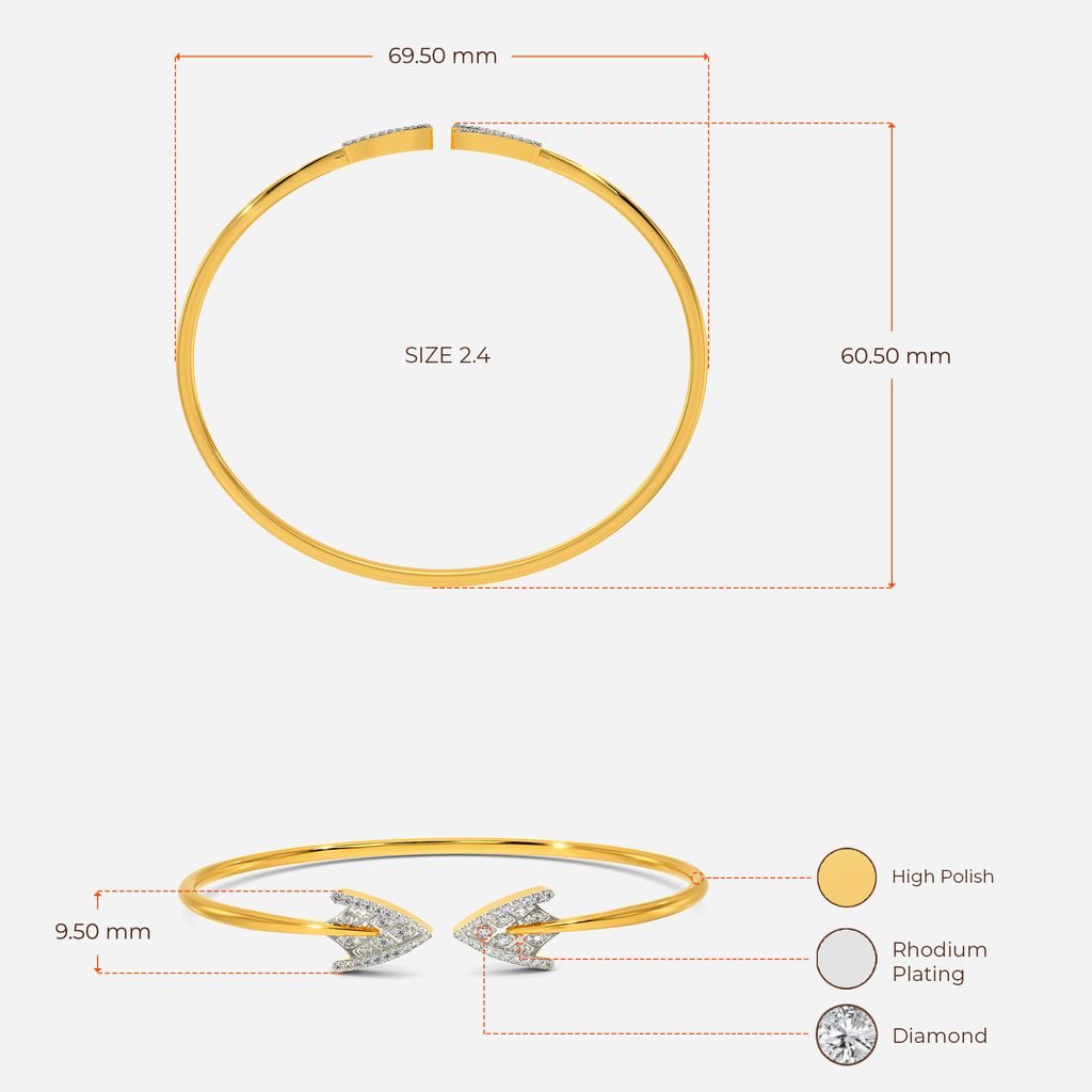 Knit Whimsy Diamond Bangles