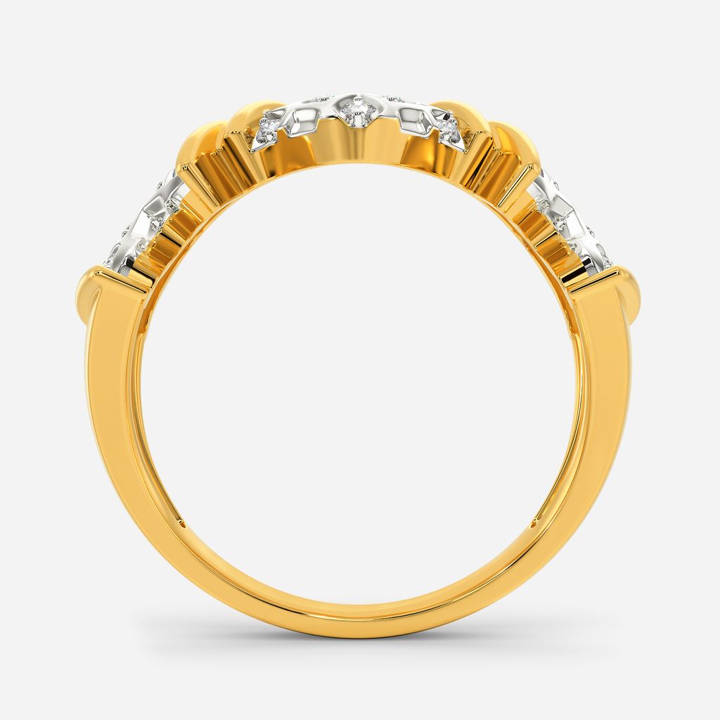 Knits Frill Diamond Rings