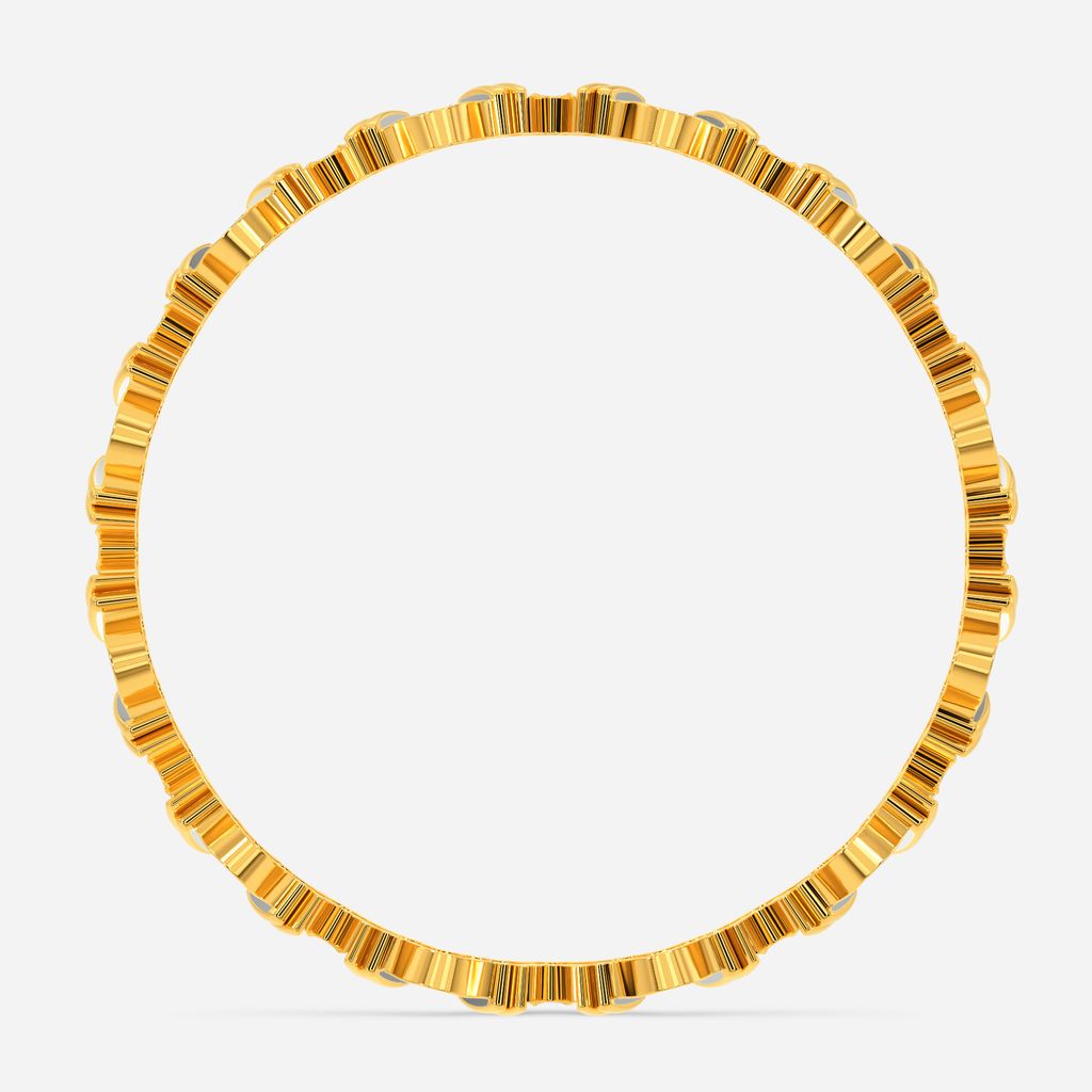 Knits Frill Diamond Bangles