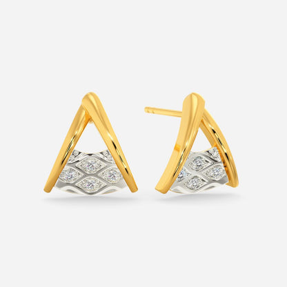Knit The Hourglass Diamond Earrings