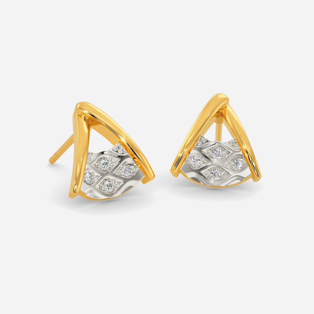 Knit The Hourglass Diamond Earrings