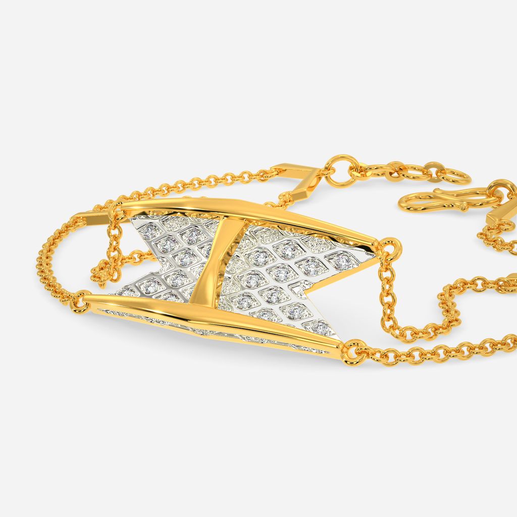 Knitly Attached Diamond Bracelets