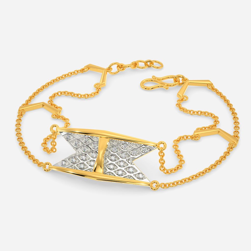 Knitly Attached Diamond Bracelets