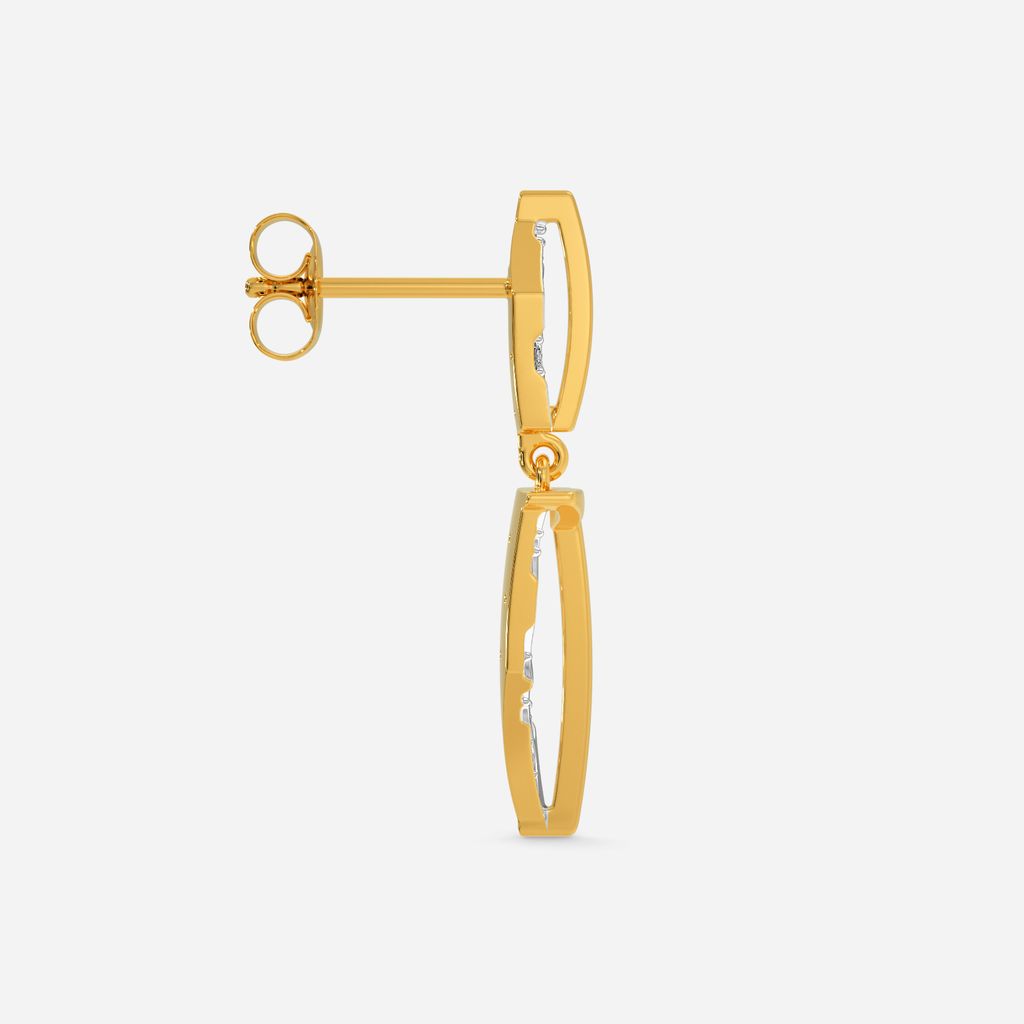 Knitly Attached Diamond Earrings