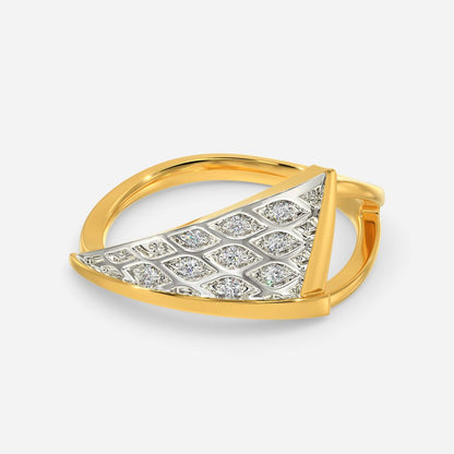 Knitly Attached Diamond Rings